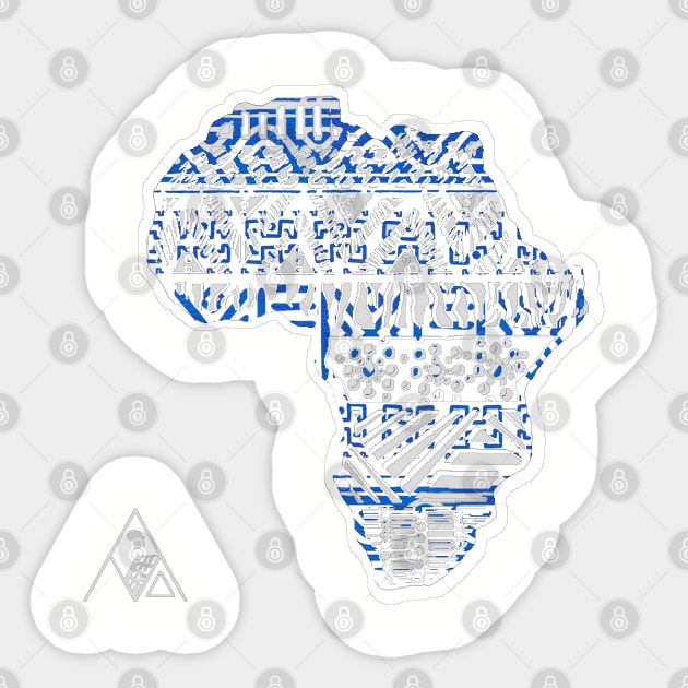 COLORFUL AFRICA by AfreeKA -1 Sticker by DREAM SIGNED Collection